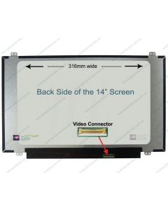 InnoLux N140BGA-EA4 REV.C1 Replacement Laptop LCD Screen Panel 316mm Wide