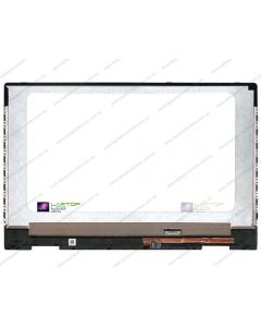 HP ENVY X360 15-DS Replacement Laptop LCD Screen with Touch Glass Digitizer and Frame / Bezel L53868-001 GENERIC
